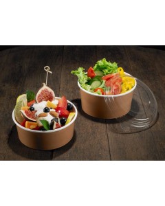Tappo in pet per insalatiera 1000 ml pz.24 