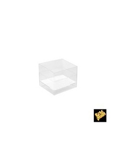 Coppetta cube trasparente cc.60 pz.15