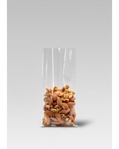 Sacchetto con soffietto piatto in PP 80+40x280 mm. pz.100 