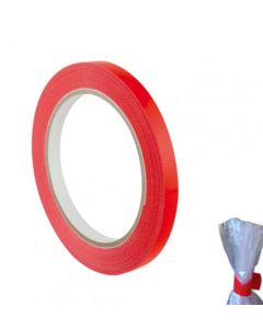 Nastro sigillatore sacchetti mt 66x12 rosso 