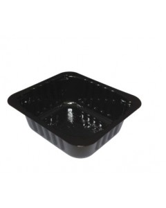 Vaschetta in cpet nere 500ml D45PN pz.70 