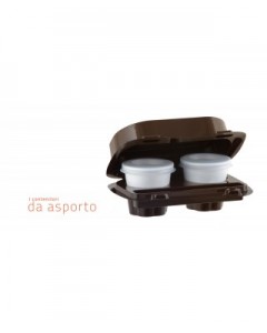 Porta caffè 2 posti koffepak pz.55