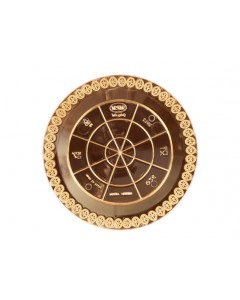 Vassoio in ps prestige oro cm.36 pz.25