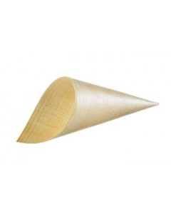 Cono in legno finger 14x5 cm. pz.100