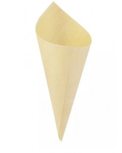 Cono in legno 13 cm pz.50 