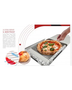 Piatto save pizza 33x33 pz.100 
