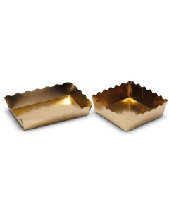 Vaschetta incarto oro oro 15.4x22.5x5 pz.270