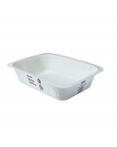 Vaschetta in cartoncino bianca termosaldabile VR45G  pz.300