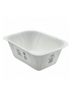 Vaschetta in cartoncino bianca termosaldabile VR75G pz.200