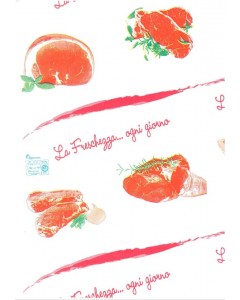 Carta accoppiata st. macelleria 37x50 cm. gr.45 kg.10 
