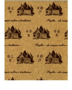 Carta regalo avana trullo 37x50 gr.35