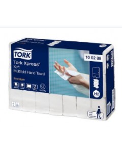Asciugamano bianco Tork intercalato H2 pz.2310
