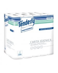 Carta igienica 30 rotoli salvaspazio tenderly 