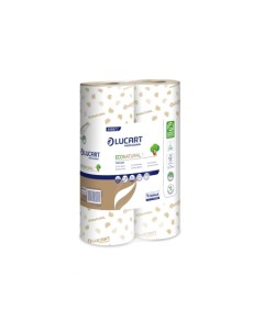 Carta igienica Lucart natural con fascetta pz.72