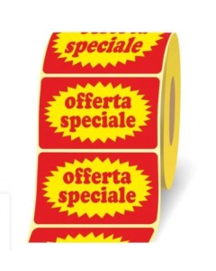 Etichetta adesiva 50x30 offerta speciale pz.1000