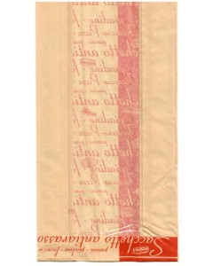 Sacchetto antigrasso finestrato 30x41 pz.500