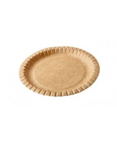Piatti in cartoncino antigrasso avano d.22