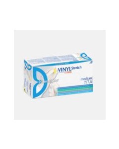 Guanti vinile stretch pz.100 tg.S