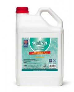 Gel mani sanitizer disinfettante lt5  alcol 75%