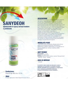 Sanydeoh forispray deodorante 400ml