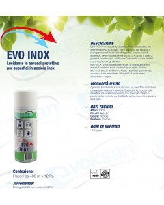 Evoinox spray lucidante acciaio 400ml