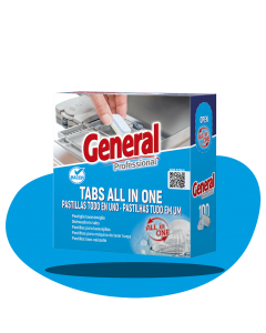 General tabs lavastoviglie all in one p.100