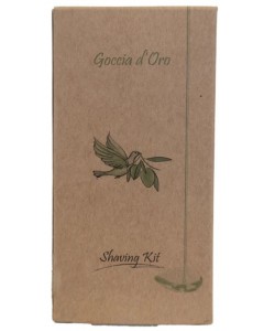 Set barba goccia d'oro BIO pz.100