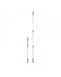 Asta telescopica mt.1 x 2 = 2 m totali cono a vite