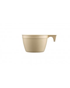 Tazze caffè beige in PP cc.90 pz.50