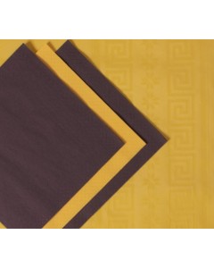 Tovaglioli marrone cioccolata 33x33 2 veli pz.50 