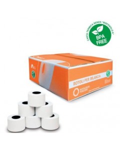 Rotoli termici adesivi 57x30mtx25 mm