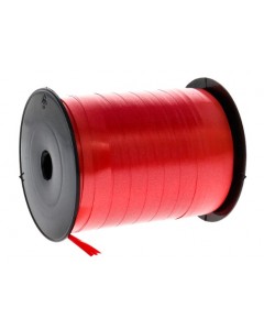 Nastro liscio rosso opaco mm 9.5x250mt