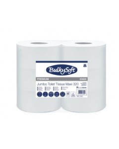 Carta igienica per dispenser maxi jumbo 320mt 2 veli Bulky 