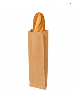 Sacchetto baguette avana 10+4x+61.5 pz.500
