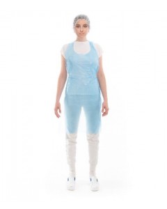 Grembiule in plt blu 80x125 pz.100