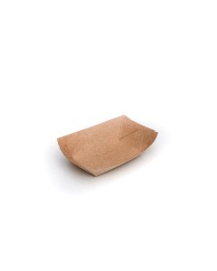 Vassoio cartoncino antigrasso 11.5x7.5x2.5 pz.50 a.694