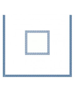 Coprimacchia in carta a secco Mykonos blu 100x100cm pz.50