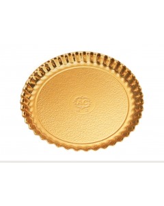 Vassoi rondò oro Ø23cm pz.75