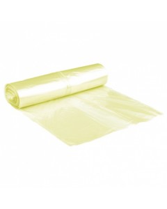 Sacco pattumiera a rotolo giallo trasparente cm.70x100 pz.10