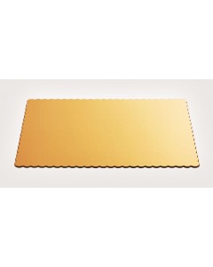 Sottotorta rettangolare oro 39x49cm kg.10