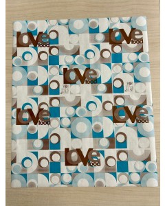 Carta politenata 45gr 33x45 love food kg.10