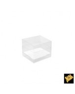 Coppetta cube trasparente cc.60 pz.15