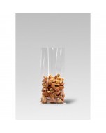 Sacchetto con soffietto piatto in PP 80+60x300 mm. pz.100