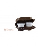 Porta caffè 2 posti koffepak pz.55