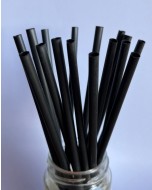 Cannucce bio in pla 21x6 pz.250 nere