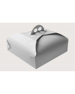 Scatola porta torta bianco ramage Ø41cm pz.25