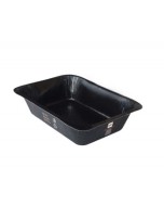 Vaschette in cartoncino termosaldabili  V45G nera pz.300