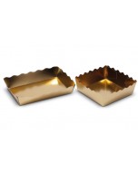 Vaschetta incarto oro oro 16x16x6.3 pz.240