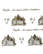 Carta regalo velina trullo marrone gr.30 37x50 