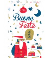 Sacchetto cellulosa gr.35 22x44+13 Natale